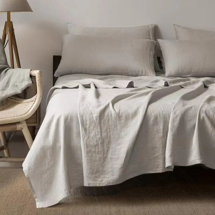 Biancheria da Letto Effetto Lino Morbida e Elegante