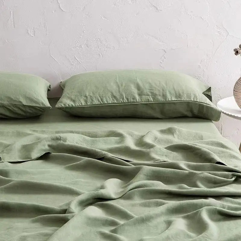 Biancheria da Letto Effetto Lino Morbida e Elegante
