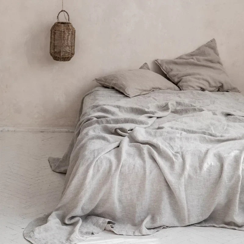 Biancheria da Letto Effetto Lino Morbida e Elegante