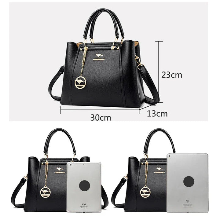 Borsa Tracolla e Spalla Donna in Morbida Pelle Elegante