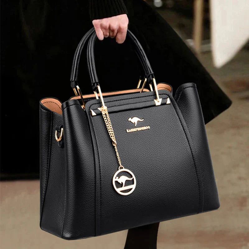 Borsa Tracolla e Spalla Donna in Morbida Pelle Elegante - Vesarelli