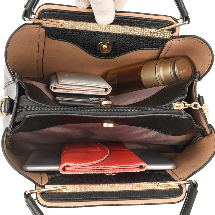 Borsa Tracolla e Spalla Donna in Morbida Pelle Elegante