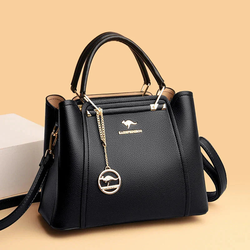 Borsa Tracolla e Spalla Donna in Morbida Pelle Elegante