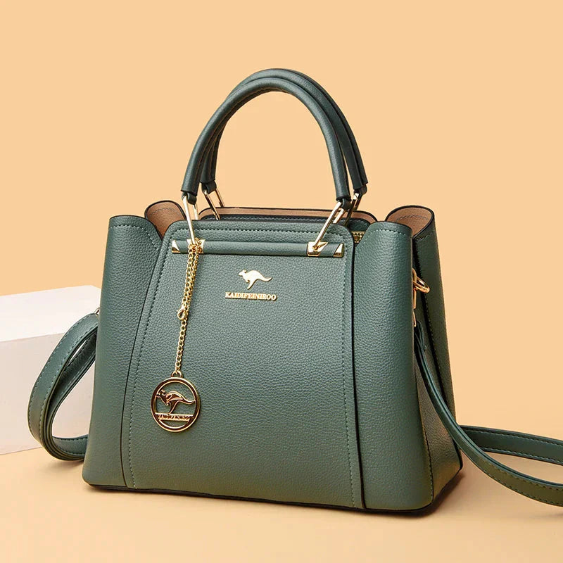Borsa Tracolla e Spalla Donna in Morbida Pelle Elegante