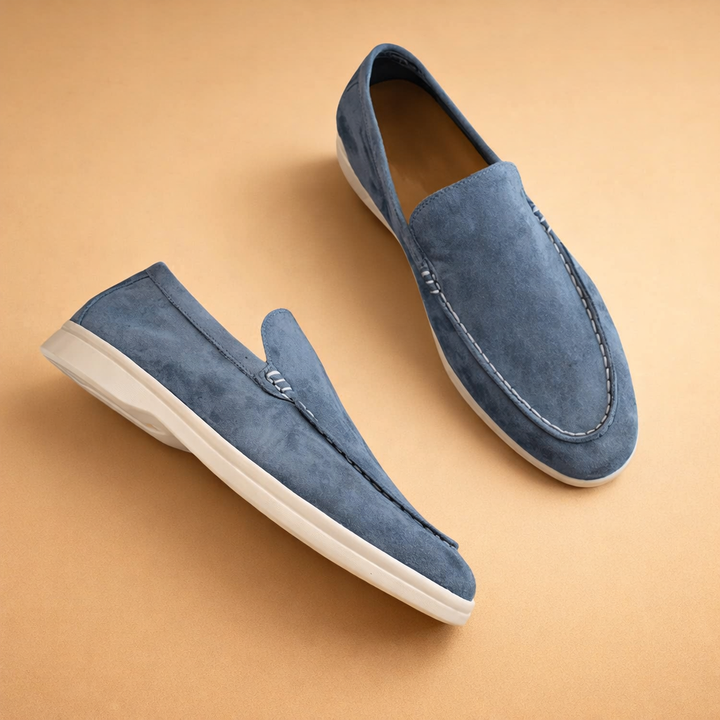 Mocassini Uomo Slip-On Pelle Morbida Comfort - Vesarelli
