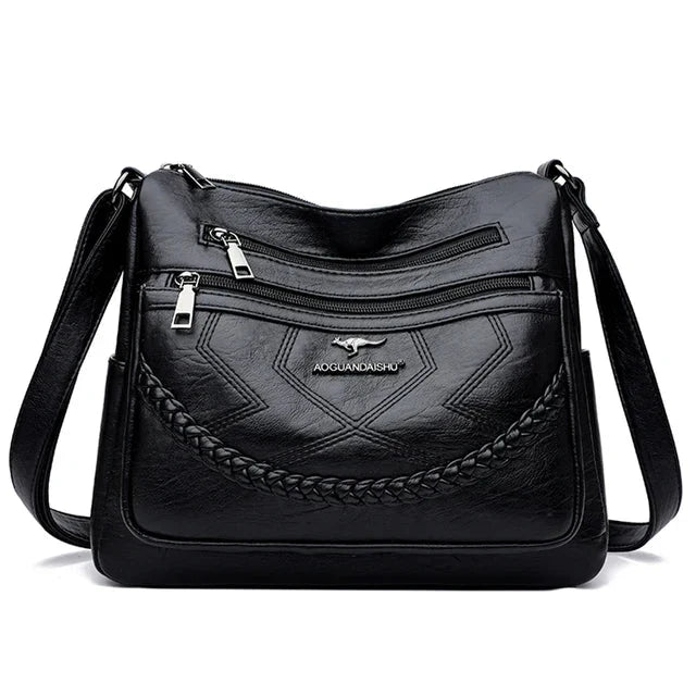 Borsa a Tracolla Donna in Pelle Morbida Classica