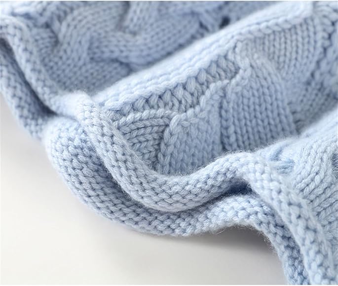 Maglione Donna in Maglia Torsadée Collo Alto Manica Lunga - Vesarelli