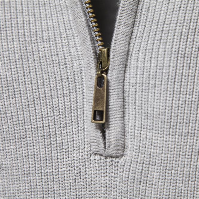 Maglione Uomo Autunnale con Zip Comfort Morbido - Vesarelli