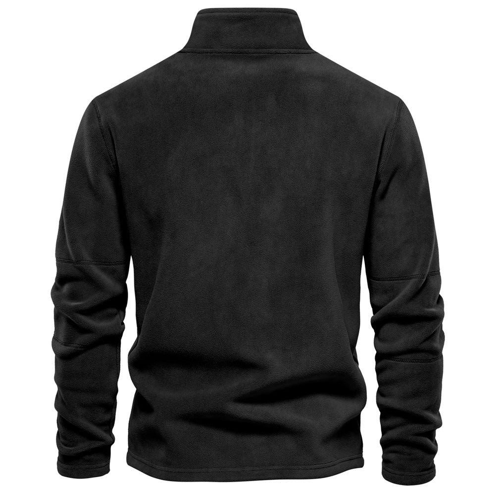 Maglione Uomo in Pile Caldo Vestibilità Comoda - Vesarelli