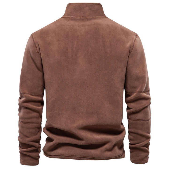 Maglione Uomo in Pile Caldo Vestibilità Comoda - Vesarelli