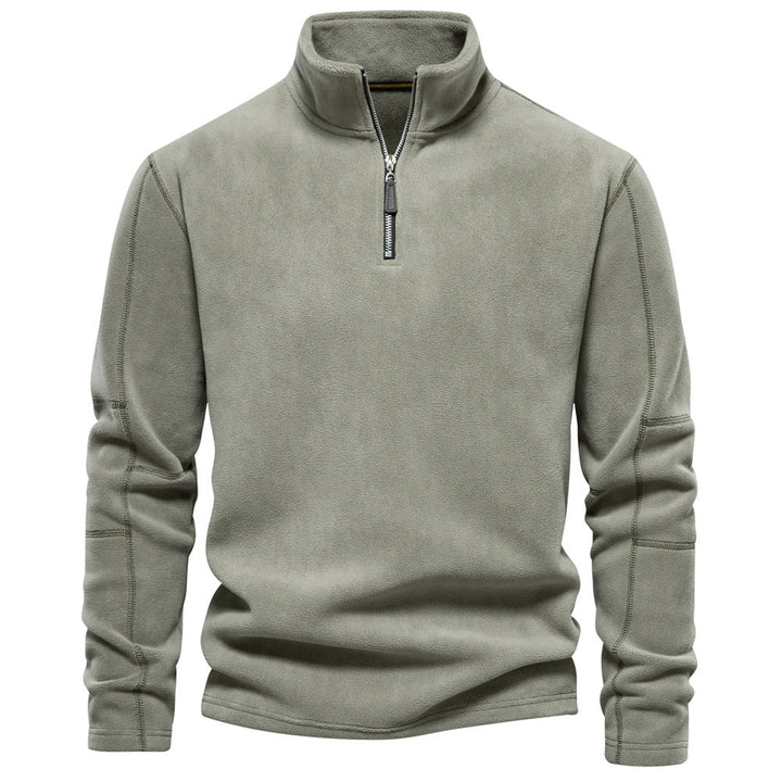Maglione Uomo in Pile Caldo Vestibilità Comoda - Vesarelli