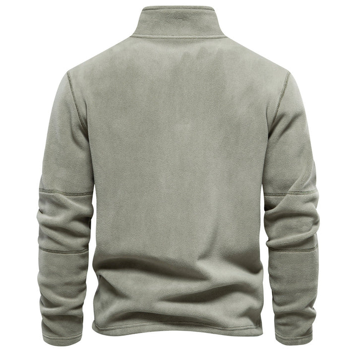 Maglione Uomo in Pile Caldo Vestibilità Comoda - Vesarelli