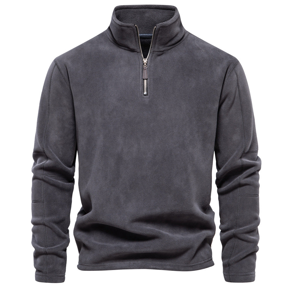 Maglione Uomo in Pile Caldo Vestibilità Comoda - Vesarelli