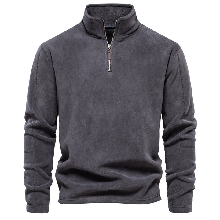 Maglione Uomo in Pile Caldo Vestibilità Comoda - Vesarelli