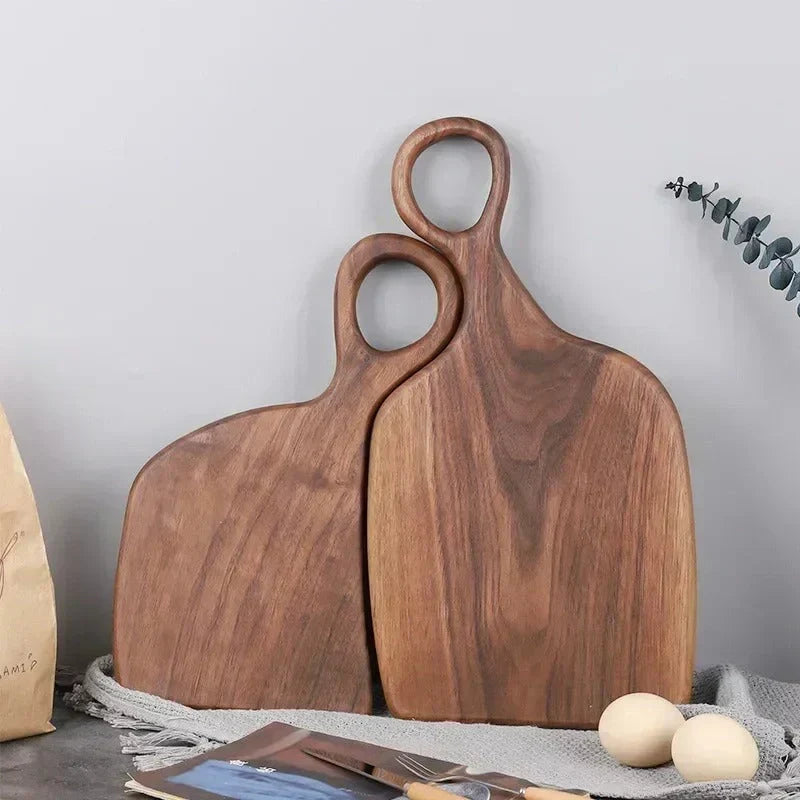 Tagliere Cucina Legno Noce Resistente Elegante - Vesarelli