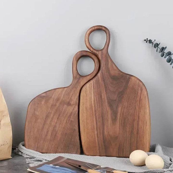 Tagliere Cucina Legno Noce Resistente Elegante - Vesarelli