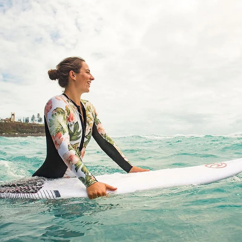 Tuta Surf Donna in Tessuto Tecnico Vestibilità Slim