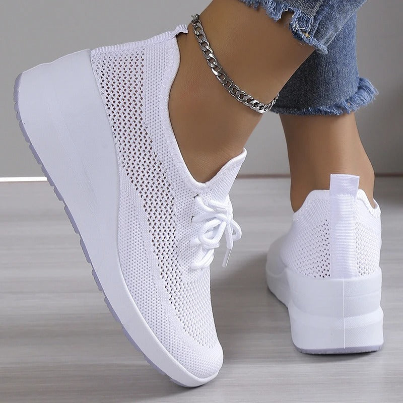 Scarpe Passeggio Donna Ortopediche Memory Foam Supporto Arco