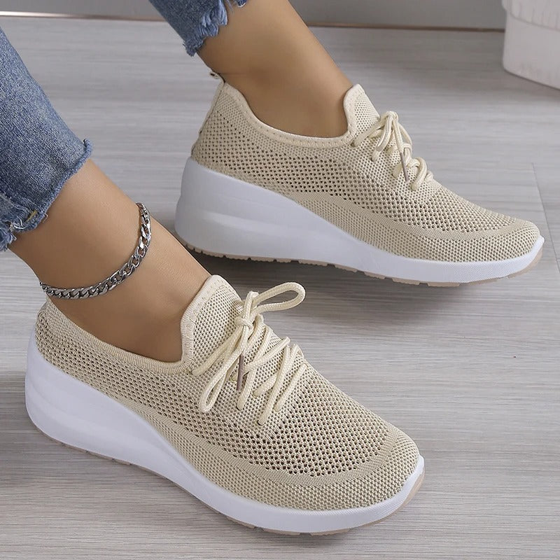 Scarpe Passeggio Donna Ortopediche Memory Foam Supporto Arco