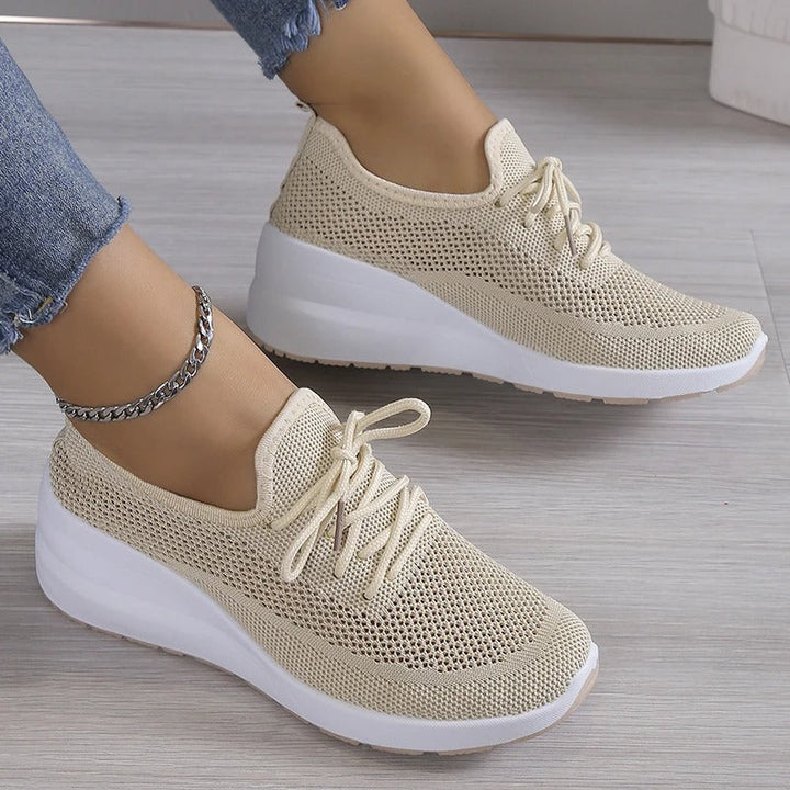 Scarpe Passeggio Donna Ortopediche Memory Foam Supporto Arco