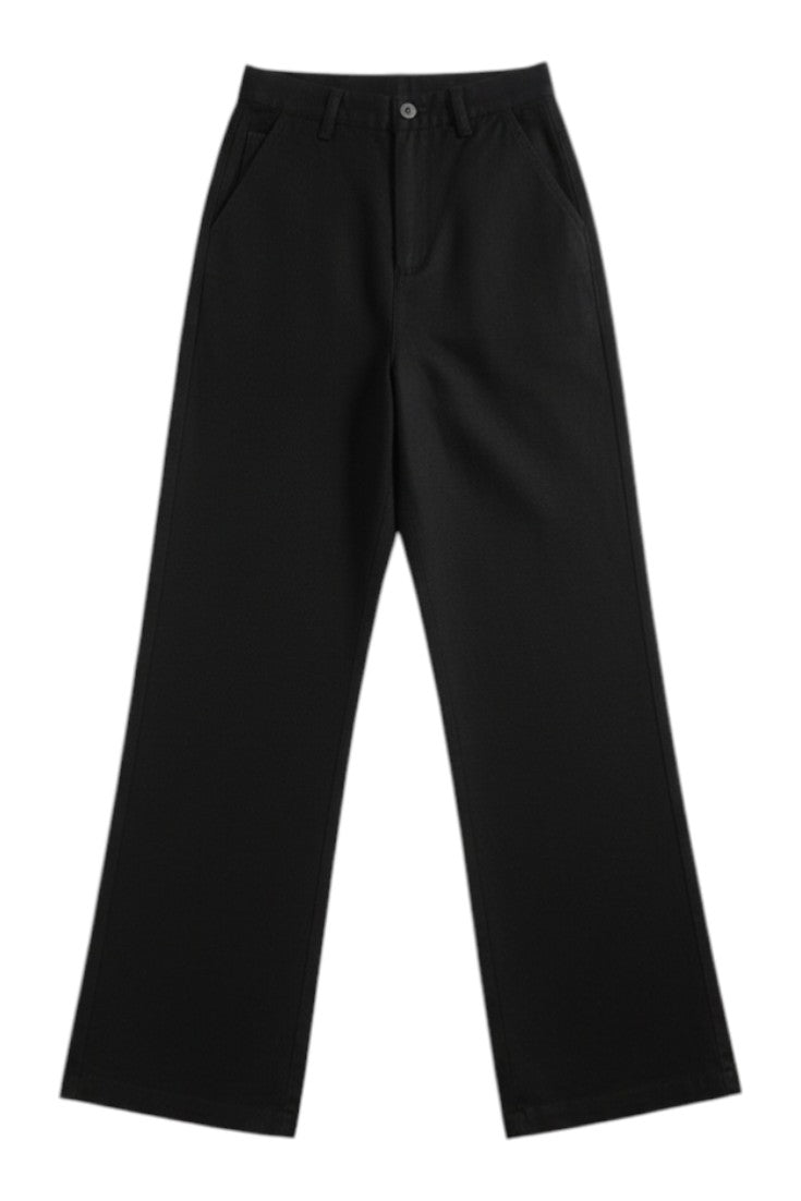 Pantaloni Lino Uomo Vita Elastica Vestibilità Ampia