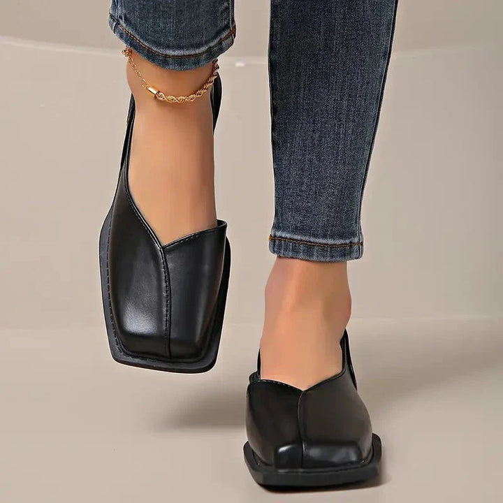 Scarpe Basse Donna Slip-On in Pelle Morbida