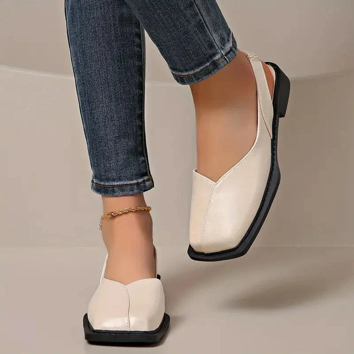 Scarpe Basse Donna Slip-On in Pelle Morbida