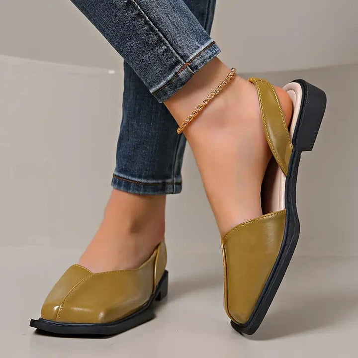 Scarpe Basse Donna Slip-On in Pelle Morbida