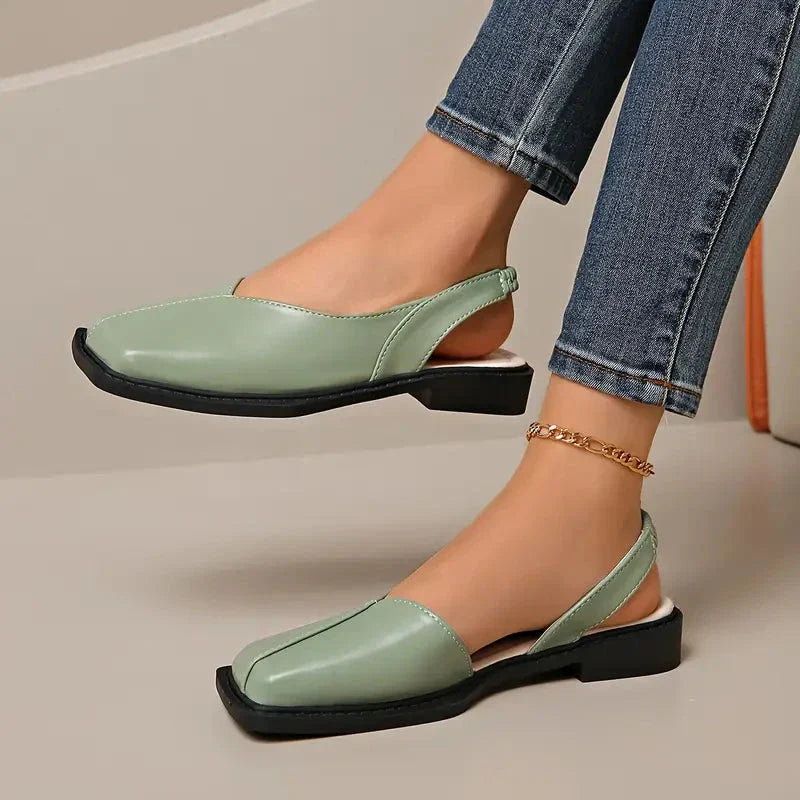 Scarpe Basse Donna Slip-On in Pelle Morbida
