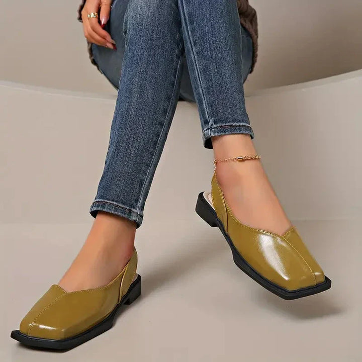 Scarpe Basse Donna Slip-On in Pelle Morbida