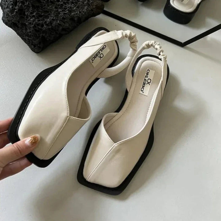 Scarpe Basse Donna Slip-On in Pelle Morbida