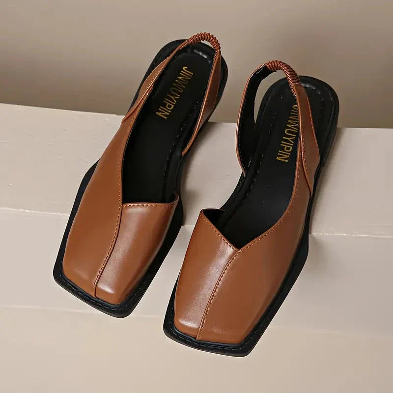 Scarpe Basse Donna Slip-On in Pelle Morbida