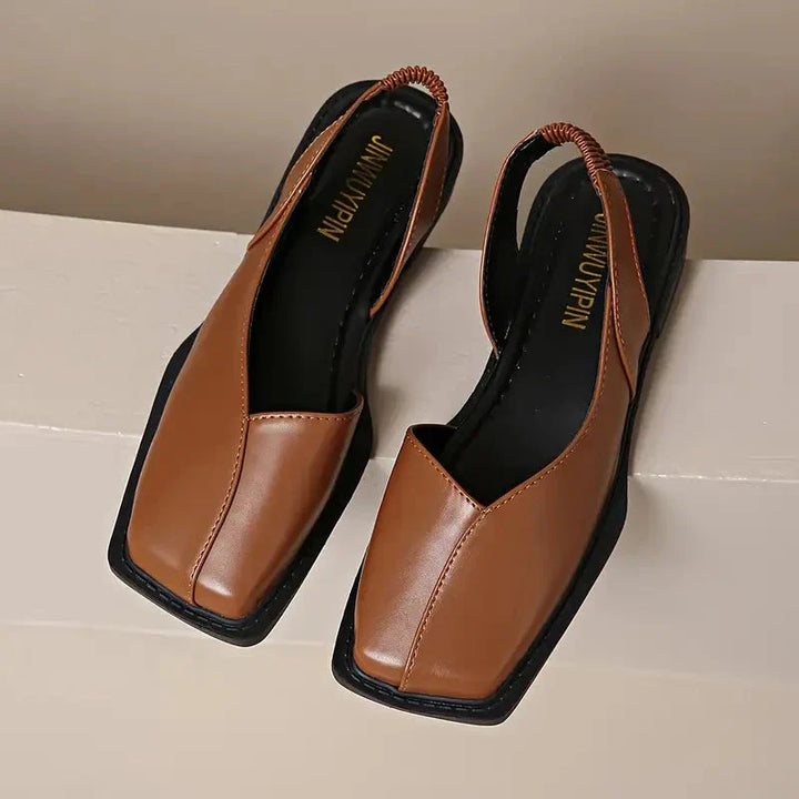 Scarpe Basse Donna Slip-On in Pelle Morbida