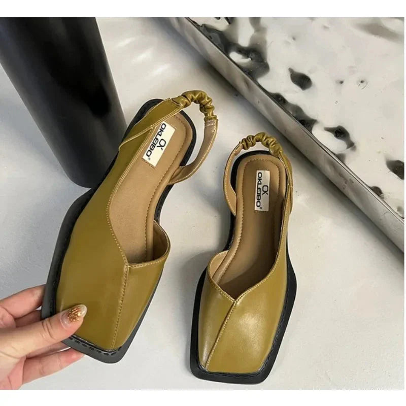 Scarpe Basse Donna Slip-On in Pelle Morbida
