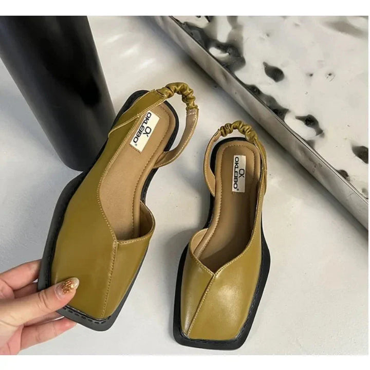 Scarpe Basse Donna Slip-On in Pelle Morbida