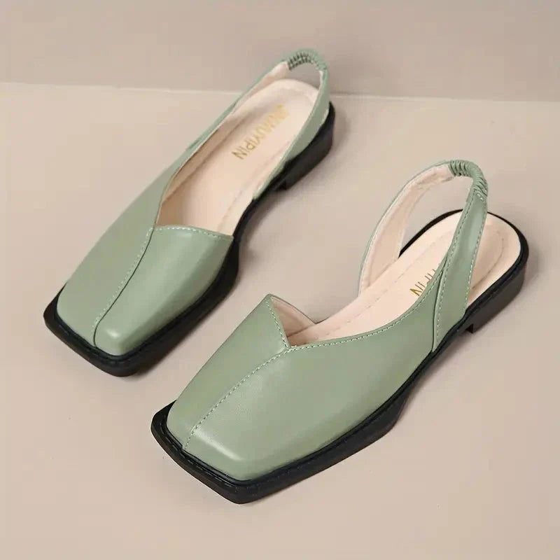 Scarpe Basse Donna Slip-On in Pelle Morbida