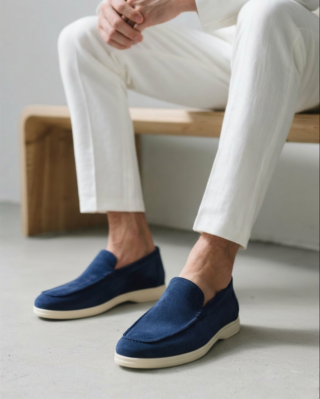 Mocassini Uomo in Suede Comfort Elegante Quotidiano