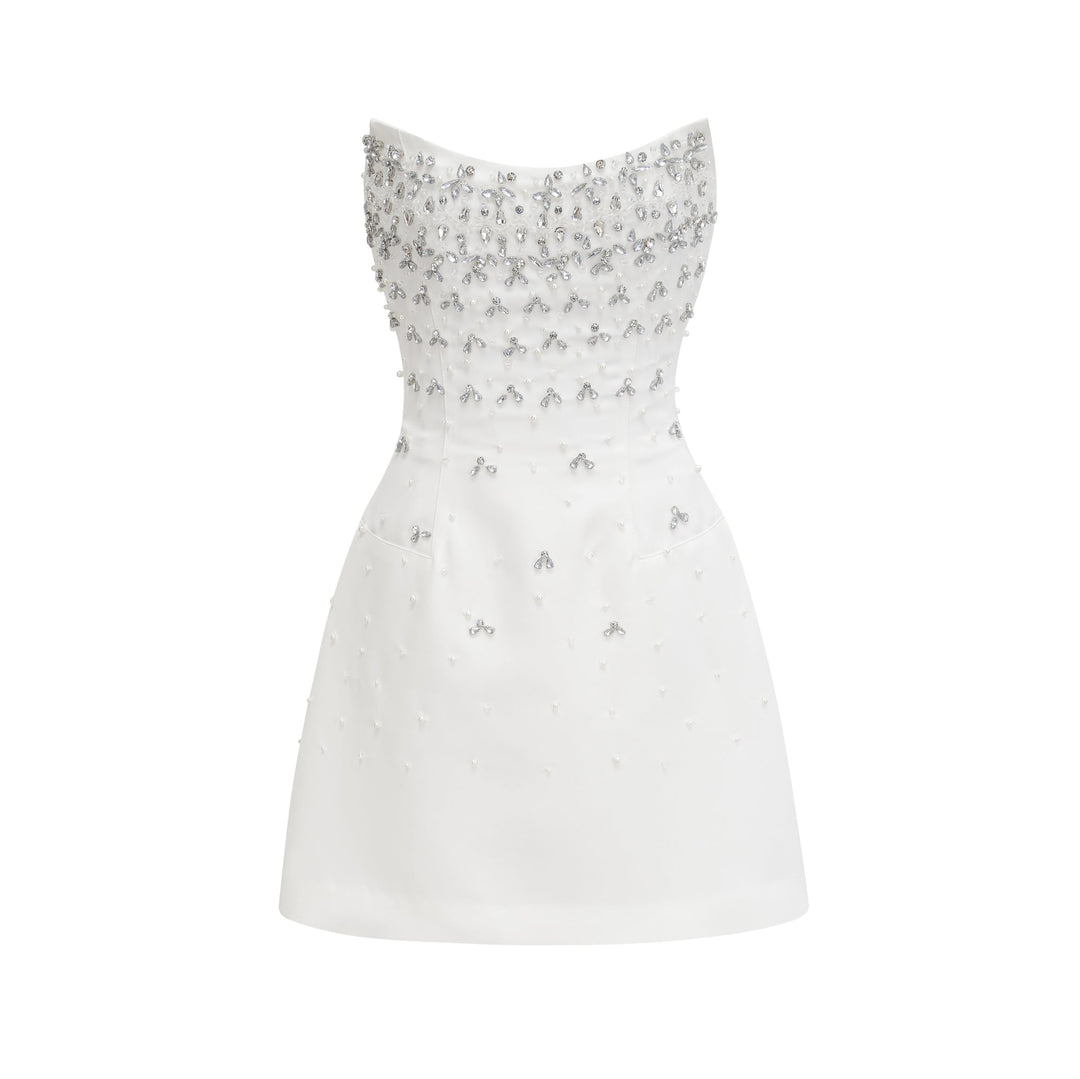 Abito Mini Donna Spalle Scoperte Elegante