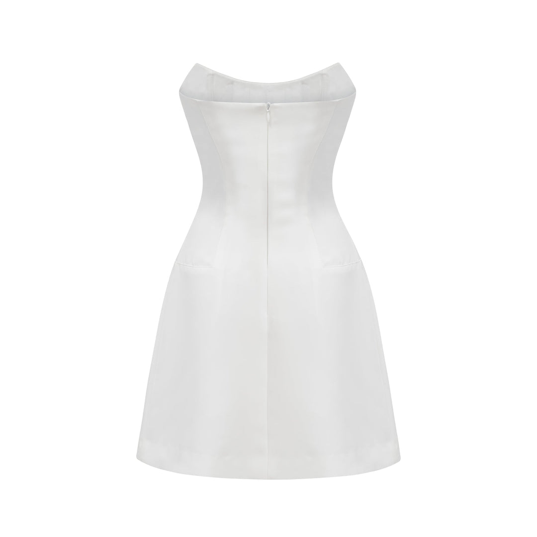 Abito Mini Donna Spalle Scoperte Elegante