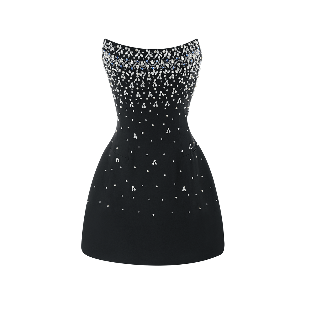 Abito Mini Donna Spalle Scoperte Elegante