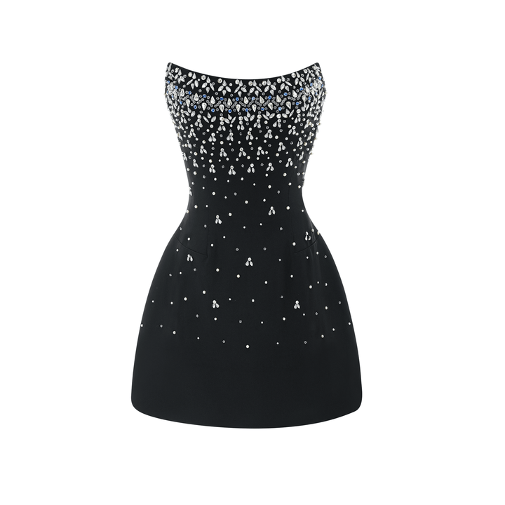 Abito Mini Donna Spalle Scoperte Elegante