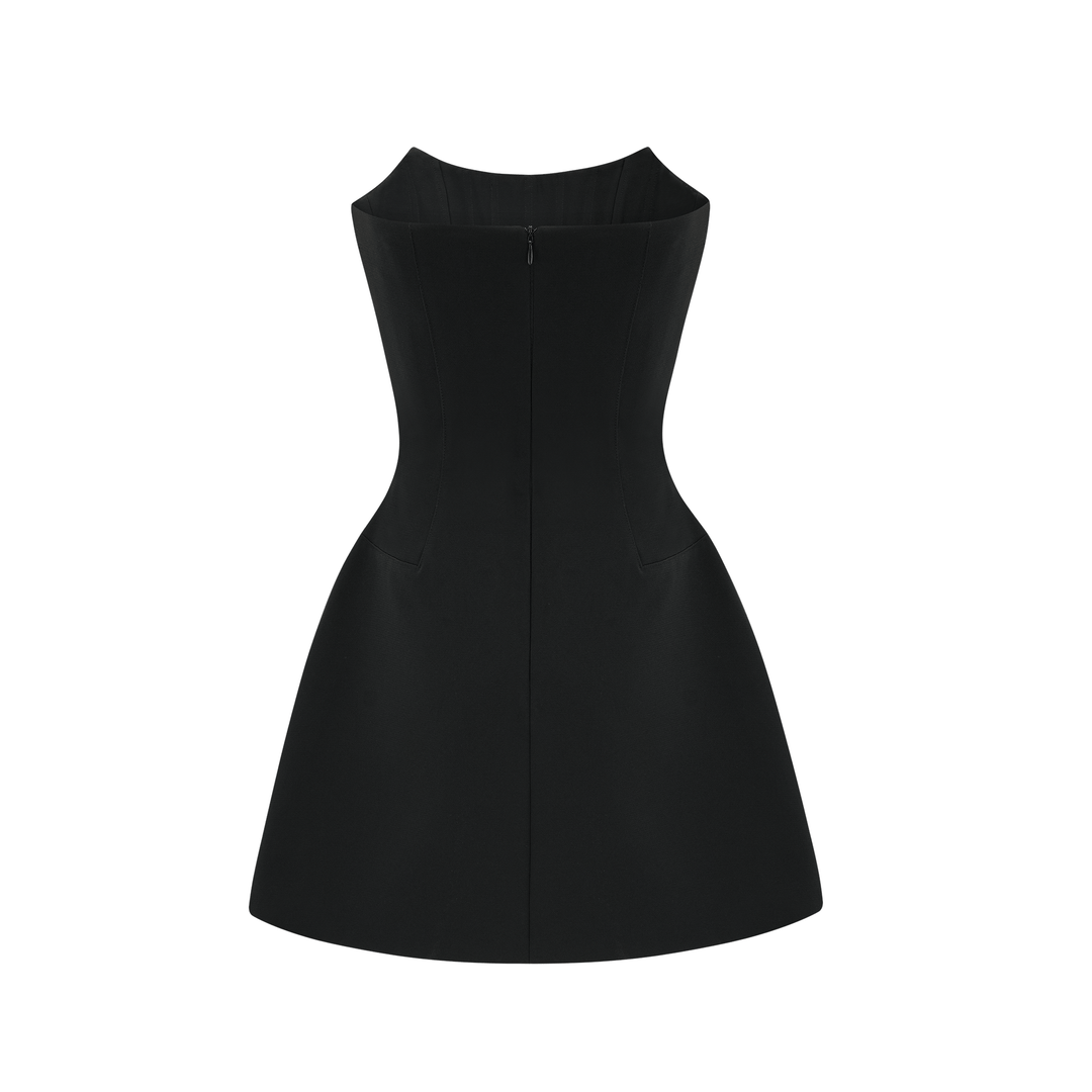 Abito Mini Donna Spalle Scoperte Elegante
