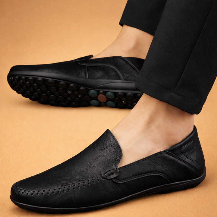 Mocassini Uomo Slip-On Comfort Traspiranti - Vesarelli
