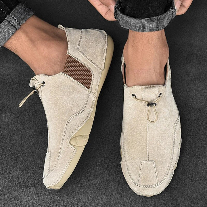 Scarpe Slip-On Uomo Passante Frontale e Pannello Laterale Casual - Vesarelli