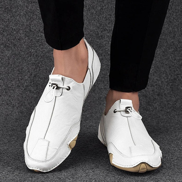Scarpe Slip-On Uomo Passante Frontale e Pannello Laterale Casual
