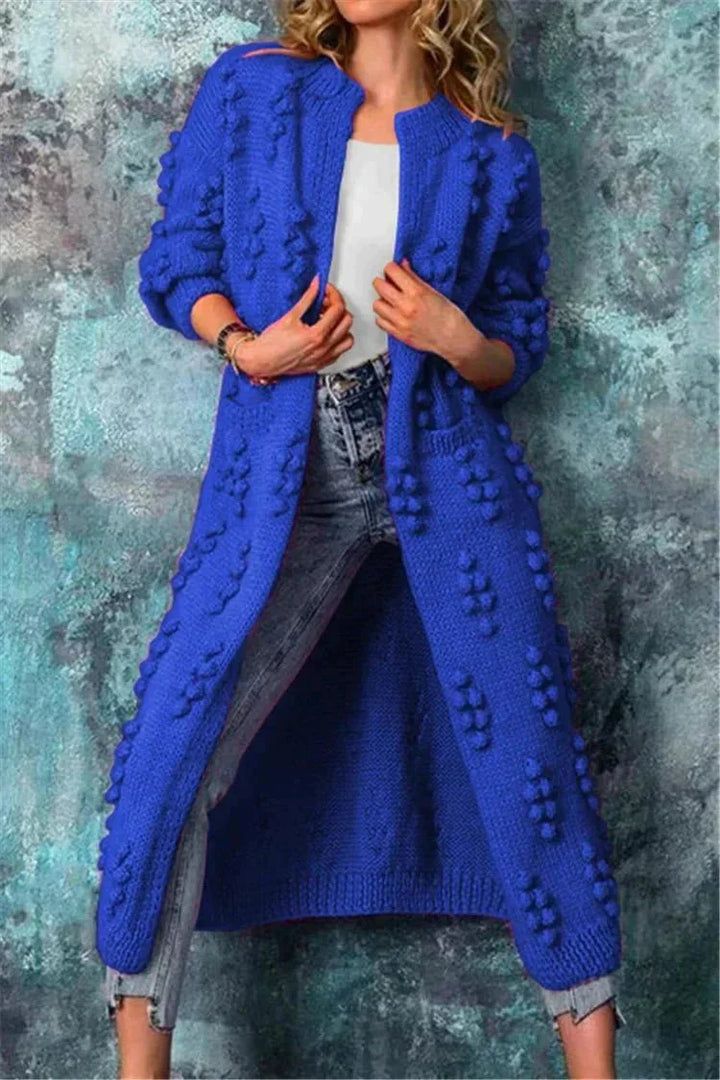 Gilet Donna Lungo in Maglia Morbida