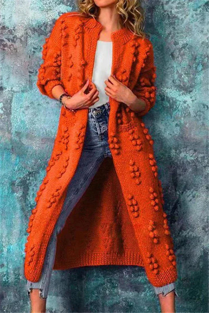 Gilet Donna Lungo in Maglia Morbida