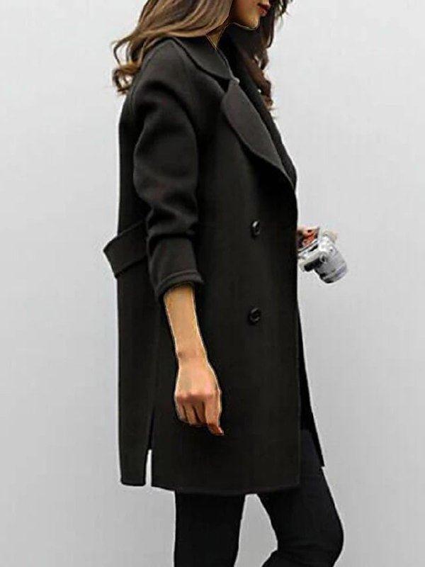 Trench Donna Classico Tessuto Leggero Vestibilità Regular