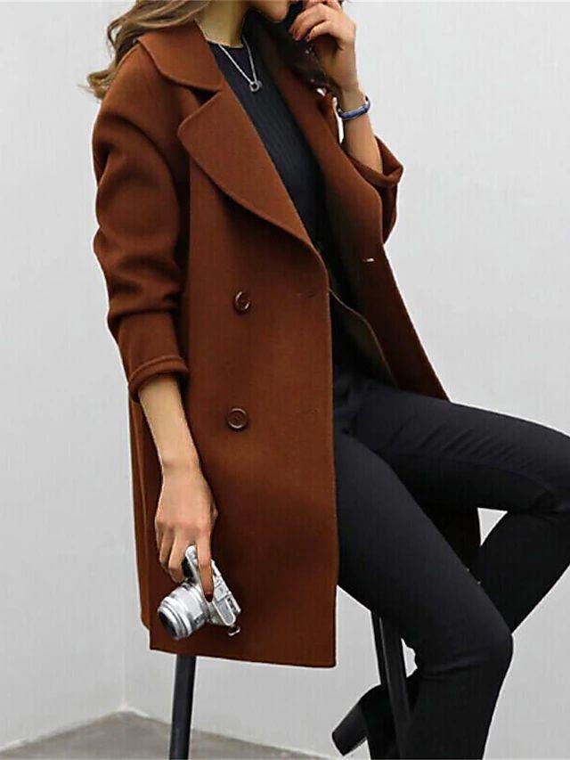 Trench Donna Classico Tessuto Leggero Vestibilità Regular