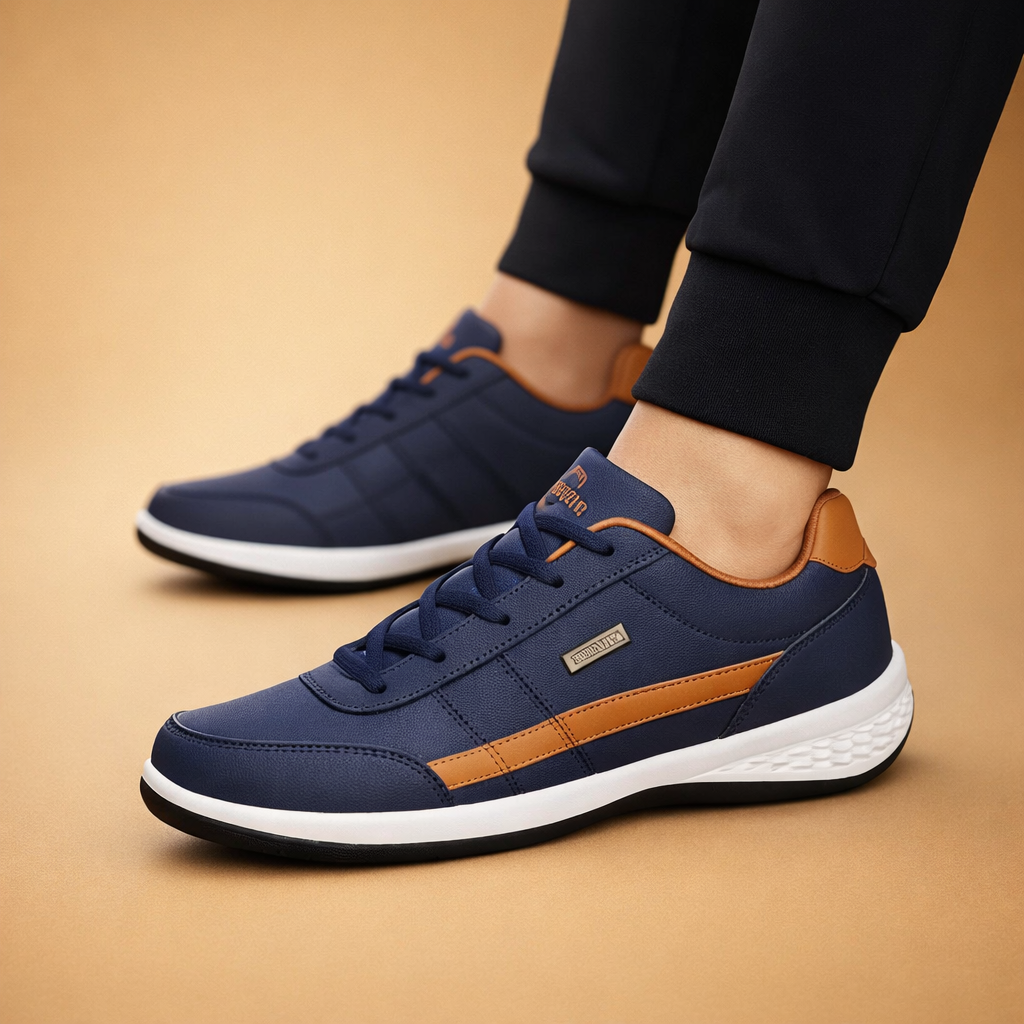 Sneakers Uomo Stringate Sportive Casual